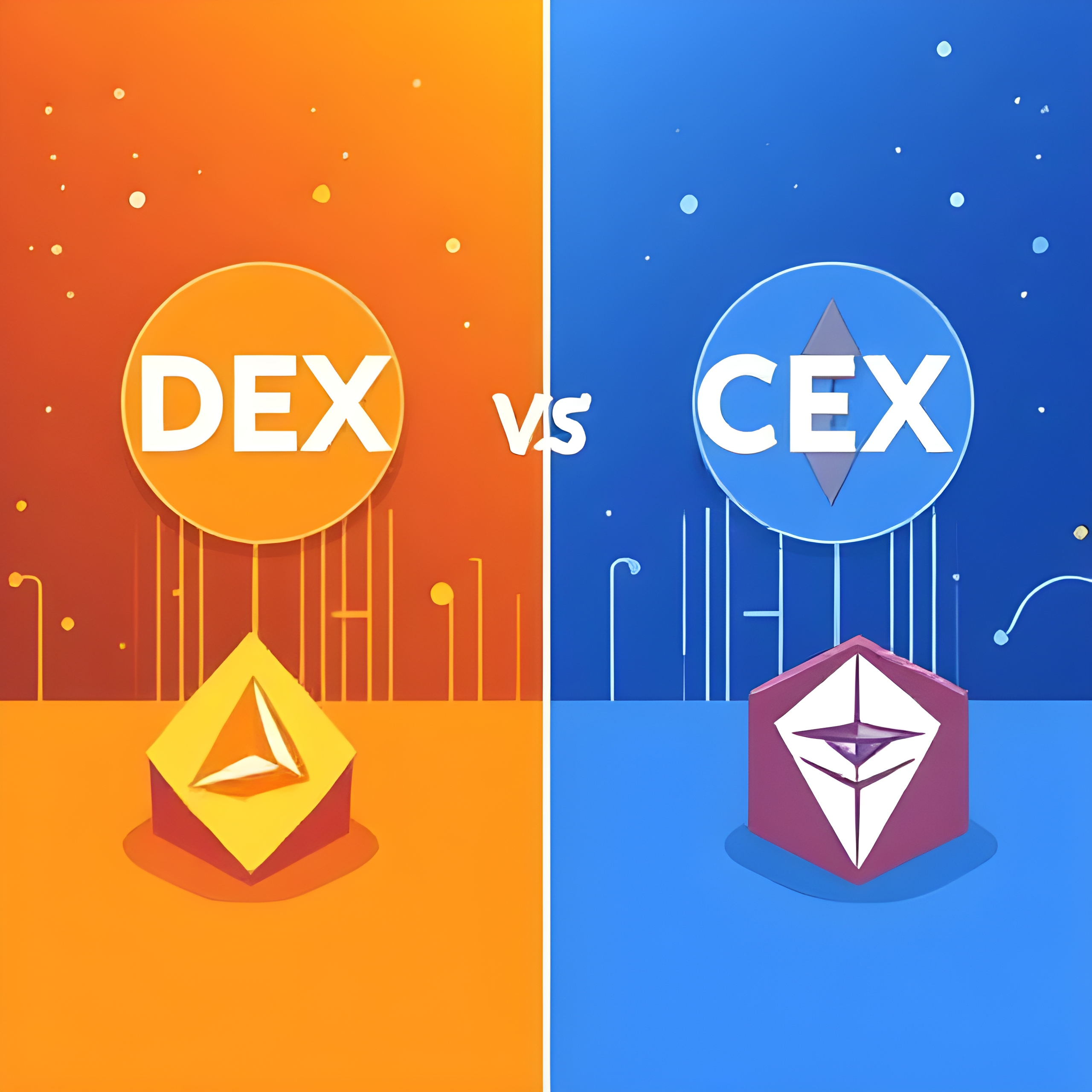 DeX vs. CeX Understanding Centralized vs. Decentralized Crypto Exchanges